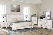 Ashley Furniture Gerridan bedroom set with a modern bed frame, matching nightstands, and coordinated bedroom furniture in a stylish design.