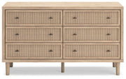Ashley Furniture Cielden Dresser with sleek wood finish and modern design, featuring multiple drawers for ample storage.
