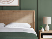Ashley Furniture Cielden bedroom set featuring a bed, nightstands, and dresser with detailed wood finish and modern design.