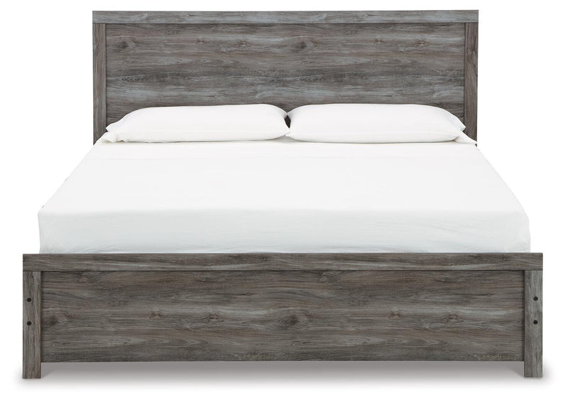 Ashley Furniture Bronyan bedroom set featuring a bed with a headboard, nightstands, and coordinating bedroom furniture.