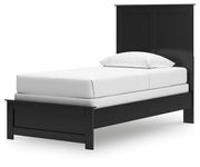 Ashley Furniture Maribel Bed in a stylish design, shown from an angled view highlighting the headboard and frame.