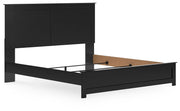 Ashley Furniture Maribel Bed with a stylish frame, shown from an angled view featuring its elegant headboard design.