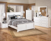 Bostwick Shoals youth chest of drawers by Ashley Furniture, wooden bedroom storage with multiple drawers and a light finish.