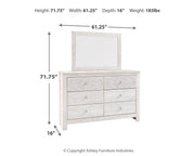 Ashley Furniture Paxberry youth bedroom set with a bed, dresser, and nightstand in a cozy, modern design.