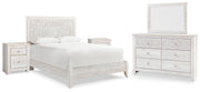 Ashley Furniture Paxberry youth bedroom set featuring a bed, dresser, and nightstand in a modern wood finish.