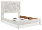 Ashley Furniture Paxberry youth bedroom set with bed, dresser, and nightstand in a modern bedroom scene.