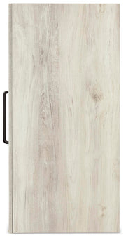 Ashley Furniture Cambeck Chest of Drawers showing a sleek, dark wood finish with multiple spacious drawers and modern hardware.