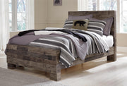 Ashley Furniture Derekson Youth Bed with sturdy wooden frame and modern design, ideal for a child's bedroom.