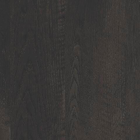 Ashley Furniture Hollivern nightstand with a dark finish, featuring a sleek tabletop and storage drawer for bedroom organization.