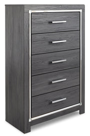 Ashley Furniture Lodanna bedroom set, featuring a stylish bed frame, nightstands, and dresser in a modern bedroom design.