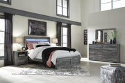 Ashley Furniture Baystorm youth bedroom set, including bed, dresser, and nightstand, in a modern design with neutral finishes.