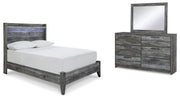 Ashley Furniture Baystorm youth bedroom set with bed, dresser, and nightstand in a modern bedroom scene.