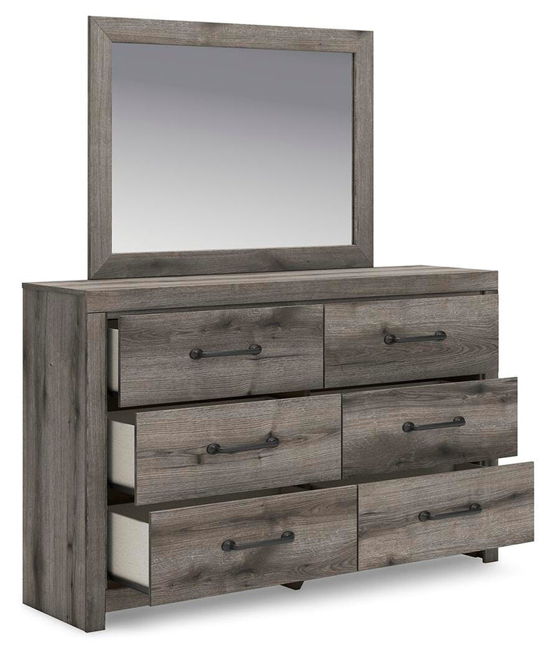 Graystorm bedroom set by Ashley Furniture with a modern bed frame, matching nightstands, and a cozy, stylish design.