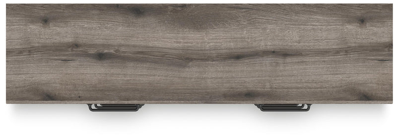 Graystorm dresser by Ashley Furniture with sleek gray finish and modern design, featuring multiple drawers for ample storage.