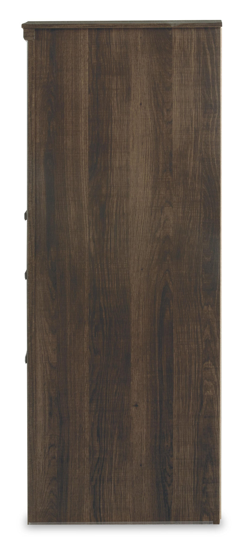 Ashley Furniture Juararo dresser and mirror set featuring a sleek wood finish with ample storage and elegant design.