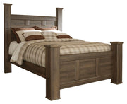 Ashley Furniture Juararo bedroom set featuring a modern bed frame, matching nightstands, and coordinated bedroom furniture.