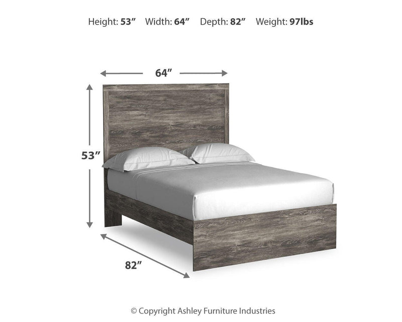 Ashley Furniture Ralinksi bedroom set with a modern bed frame, matching nightstands, and coordinated bedroom decor.