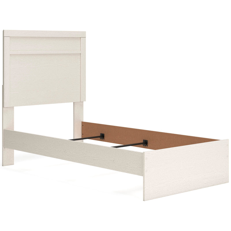 Ashley Furniture Stelsie bedroom set featuring a stylish bed frame, matching nightstands, and a coordinated design in a cozy bedroom setting.