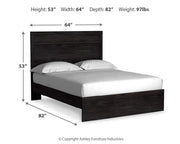 Ashley Furniture Belachime bedroom set with a bed, nightstands, and dresser in a stylish bedroom arrangement.