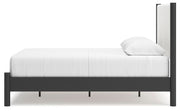 Ashley Furniture Cadmori bedroom set featuring a stylish bed frame, matching nightstands, and elegant bedroom decor.