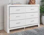 Ashley Furniture Altyra Dresser with sleek wood finish and multiple drawers for stylish bedroom storage.