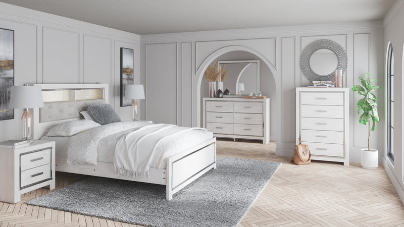 Ashley Furniture Altyra bedroom set featuring a stylish bed, matching nightstands, and coordinated bedroom furniture pieces.