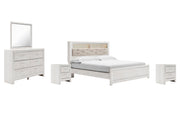 Ashley Furniture Altyra bedroom set featuring a modern bed frame and matching furniture in a stylish bedroom scene.