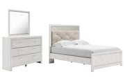 Ashley Furniture Altyra bedroom set with a bed, dresser, and nightstands in a modern bedroom setup.