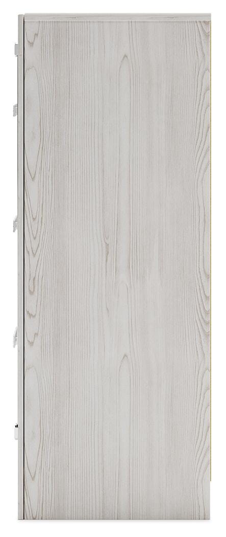 Ashley Furniture Altyra Dresser with sleek wood finish and multiple drawers, modern bedroom storage solution.