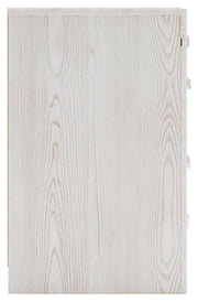Ashley Furniture Altyra Nightstand with a dark wood finish, featuring a single drawer and open shelf for bedroom storage.