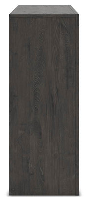 Ashley Furniture Fraluna dresser with sleek wood finish and modern design, featuring multiple drawers for ample storage.