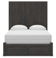 Ashley Furniture Fraluna bedroom set featuring a bed with a headboard, matching nightstands, and a coordinated design.