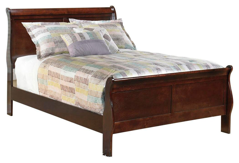 Ashley Furniture Alisdair Bedroom Set, includes bed frame and matching furniture, in a modern bedroom setting.