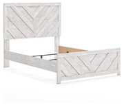 Ashley Furniture Cayboni Bedroom Set featuring a contemporary bed, nightstands, and dresser in a stylish bedroom design.