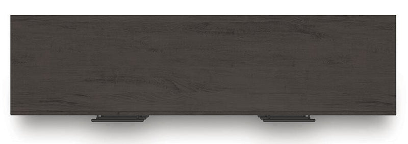 Ashley Furniture Prendonea dresser with sleek top surface and modern design, featuring multiple drawers for ample storage.