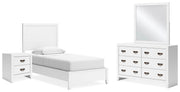 Ashley Furniture Binterglen bedroom set with a stylish bed frame, matching nightstands, and storage options, in a modern bedroom design.