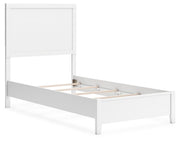 Ashley Furniture Binterglen bedroom set, including bed, dresser, and nightstands, shown from an angled view in a stylish bedroom.