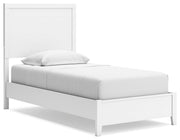 Ashley Furniture Binterglen bedroom set includes a bed, nightstands, and dresser, shown from an angle in a modern bedroom setting.