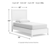 Ashley Furniture Binterglen bedroom set featuring a bed, dresser, and nightstands in a classic bedroom design.