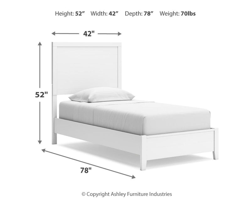Ashley Furniture Binterglen bedroom set featuring a bed, dresser, and nightstands in a classic bedroom design.