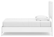 Ashley Furniture Binterglen bedroom set with a bed, nightstands, and dresser in a modern bedroom arrangement.