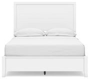 Ashley Furniture Binterglen Bedroom Set with headboard and matching bedroom furniture in a modern bedroom scene