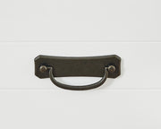 Close-up of handle detail on Ashley Furniture Binterglen Bedroom Set, showcasing the elegant hardware design.