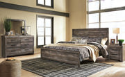 Ashley Furniture Wynnlow bedroom set with a modern bed frame, matching nightstands, and coordinated bedroom furniture.