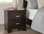 Ashley Furniture Covetown Bedroom Package featuring a modern bedroom set with a bed, dresser, and nightstands in a stylish design.
