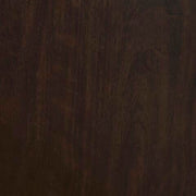 Ashley Furniture Dantenton bedroom mirror with a sleek wooden frame, reflecting a modern bedroom setting.