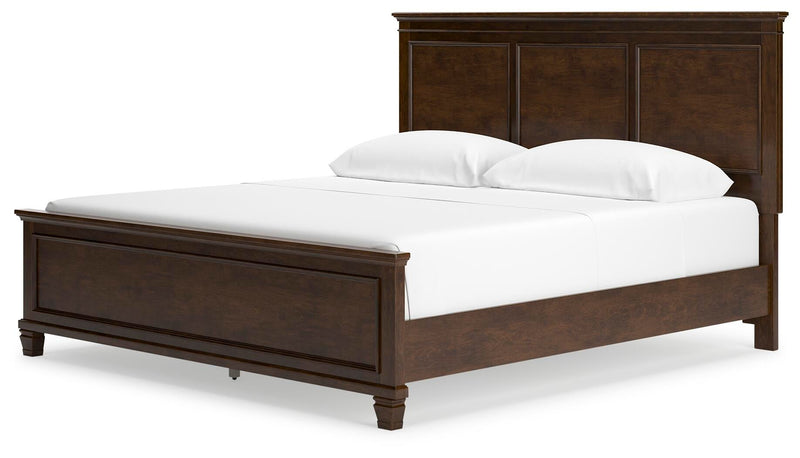 Ashley Furniture Danabrin Bed with a modern design, featuring a sleek headboard and sturdy frame in a stylish bedroom setting.