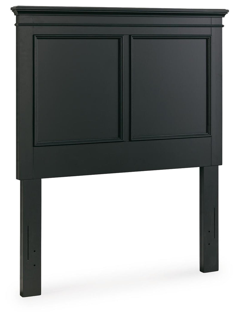 Ashley Furniture Lanolee panel storage bed with built-in storage drawers and a contemporary wood finish.