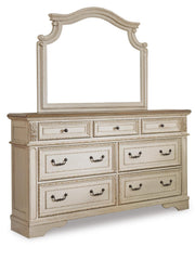 Ashley Furniture Realyn bedroom set with a stylish bed frame, matching nightstands, and a cozy, modern bedroom design.