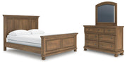 Ashley Furniture Feddinger bedroom set, featuring a modern bed and matching furniture pieces in a stylish bedroom scene.